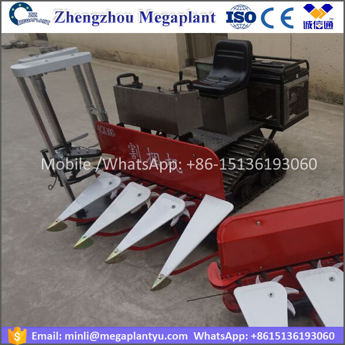 Crawler New design paddy rice wheat reaper binder bundling cutting machine with seat