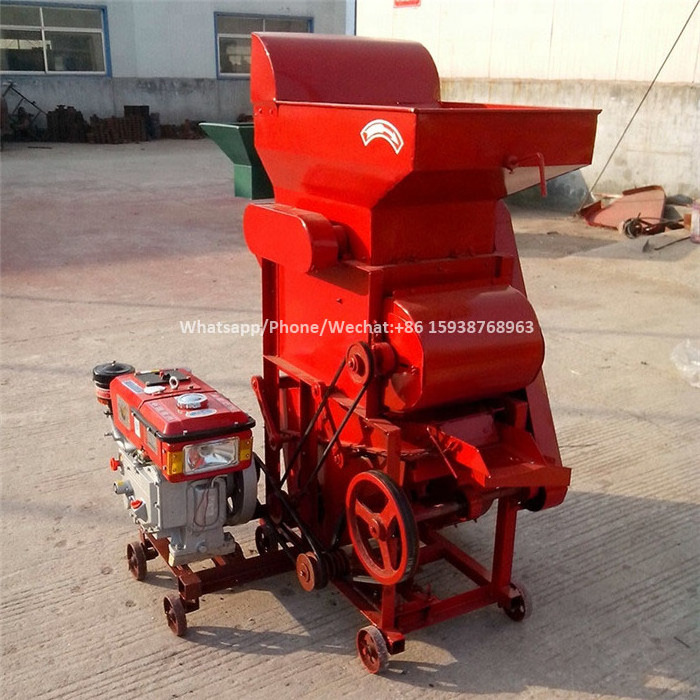 Factory Price Moringa Seed Sheller Machine Peanut Shucker Groundnut Shell Breaking Peeling Machine