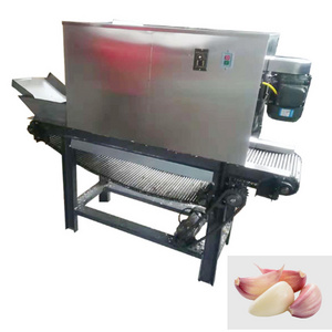 Commercial Electric Used Dry Garlic Clove Peeling Machine Peeler Price Of Small Garlic Skin Removing Machine