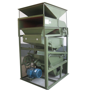 Nigeria Widely Used Rice Wheat Mustard Seeds Maize Garvity Cleaner And Destoner Stoning Screen Machine