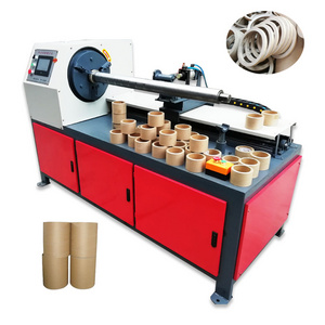 Pneumatic adjustable cutting length paper tube pipe core cutter cutting machine automatic cardboard paper tube cutter