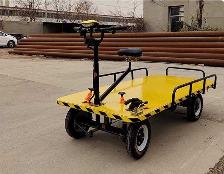 Megaplant 800kg Electric 4 Wheel 2*1.1m Platform Cart Beach Trolley Garden Cart for sale