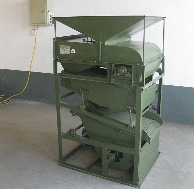 Wheat Destoner Machine/ Sesame Seed Thrower Screening Machine/ Cocoa Beans Shaking Screening Cleaning Machine