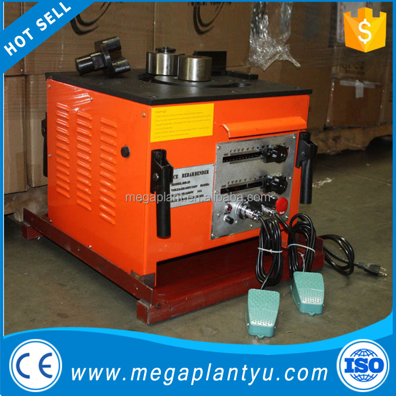 Hot Sell 110V 220V Mini Steel Bar Bending Machine 25mm Rebar Bender