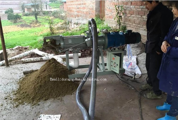 2019 New High Productivity Cow Dung Drying Machine/pig Manure Chicken Manure Extruder Dewatering Equipment