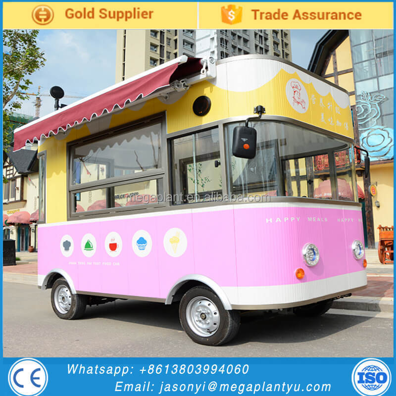 Electric Mobile Food Carts/coffee Bike For Sale