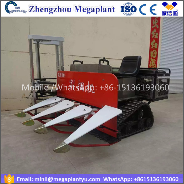 Crawler New design paddy rice wheat reaper binder bundling cutting machine with seat