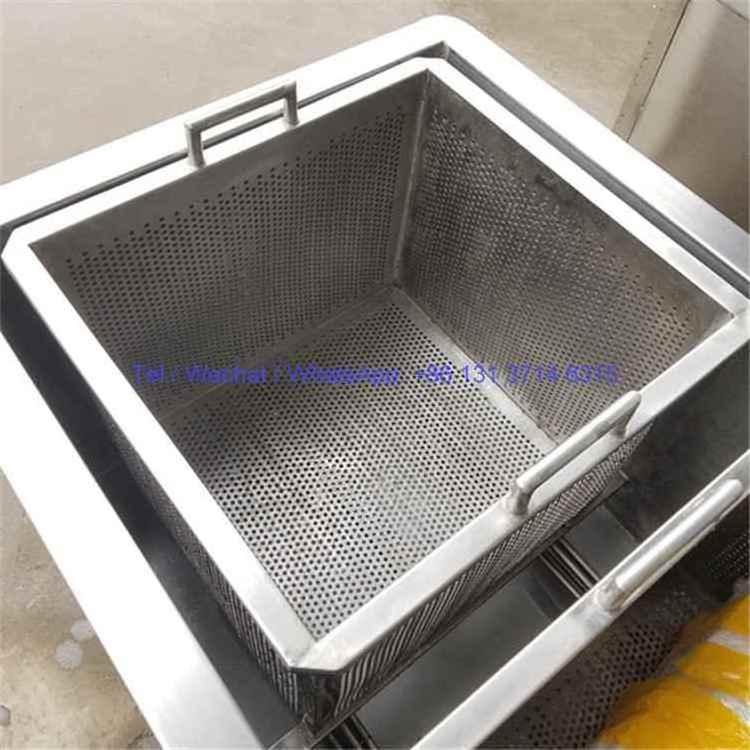 Original potato chips making machinery vegetable hot water blanching machine for sale