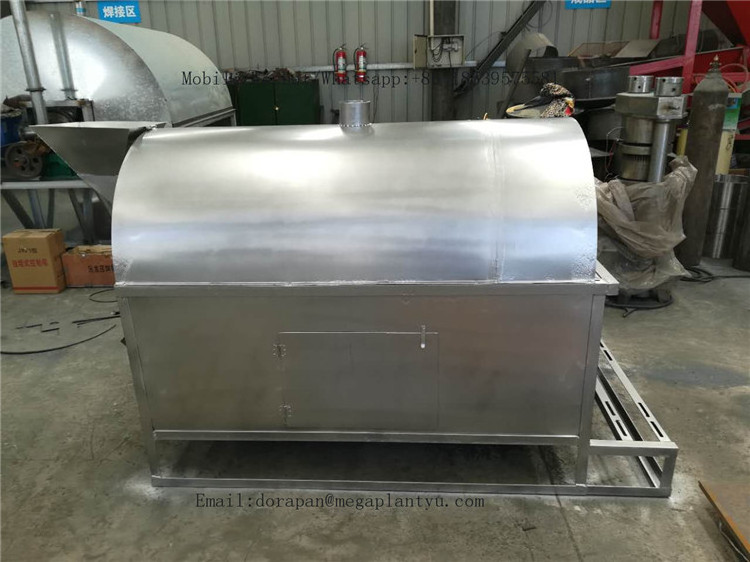 Stainless Steel Electric Infrared Rice/ Grain/cocoa Bean/almond Nut Roaster/peanut Roasting Machine