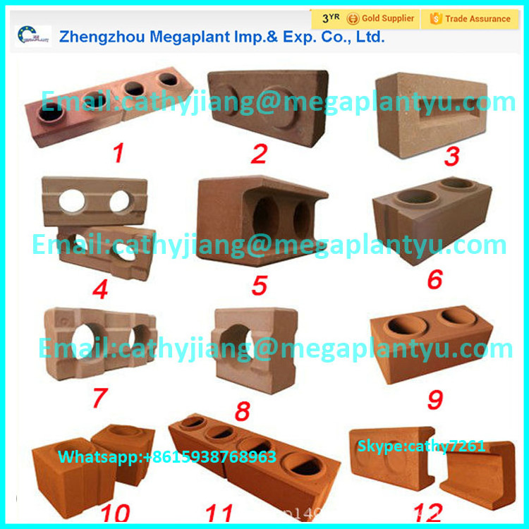 africa manual small interlocking clay brick making machine sale in South America