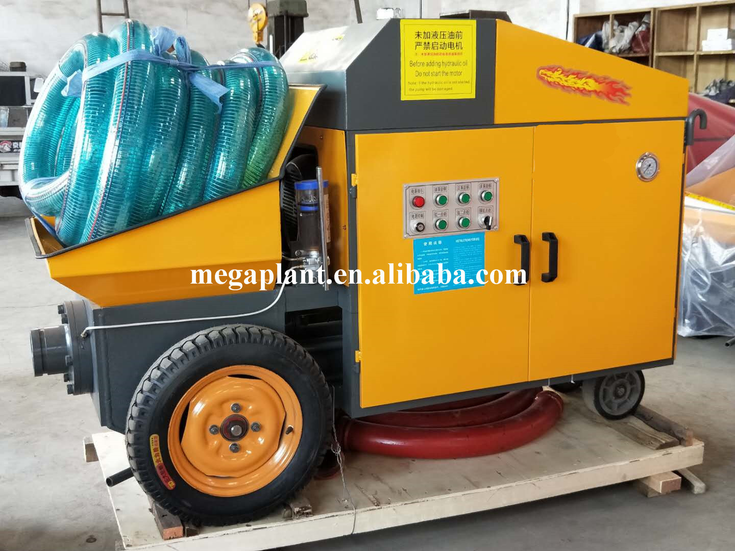 High quality S tube valve mini concrete pump machine for sale