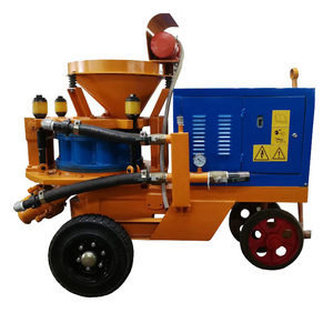 Air Mortar Driven Dry Mix Concrete Shotcrete machine Wet Concrete Shotcrete Nozzle Machine Gunite Machine for Sale