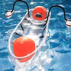 2 Person Kayak Factory Wholesale 2 Person White Water Clear Kayak Transparent Boat