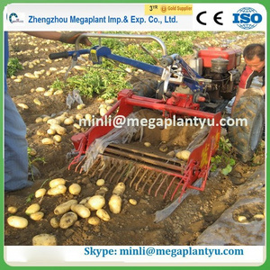 single-row sweet potato harvester machine used for tractor for sale