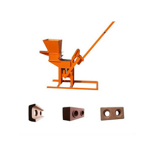 africa manual small interlocking clay brick making machine sale in South America