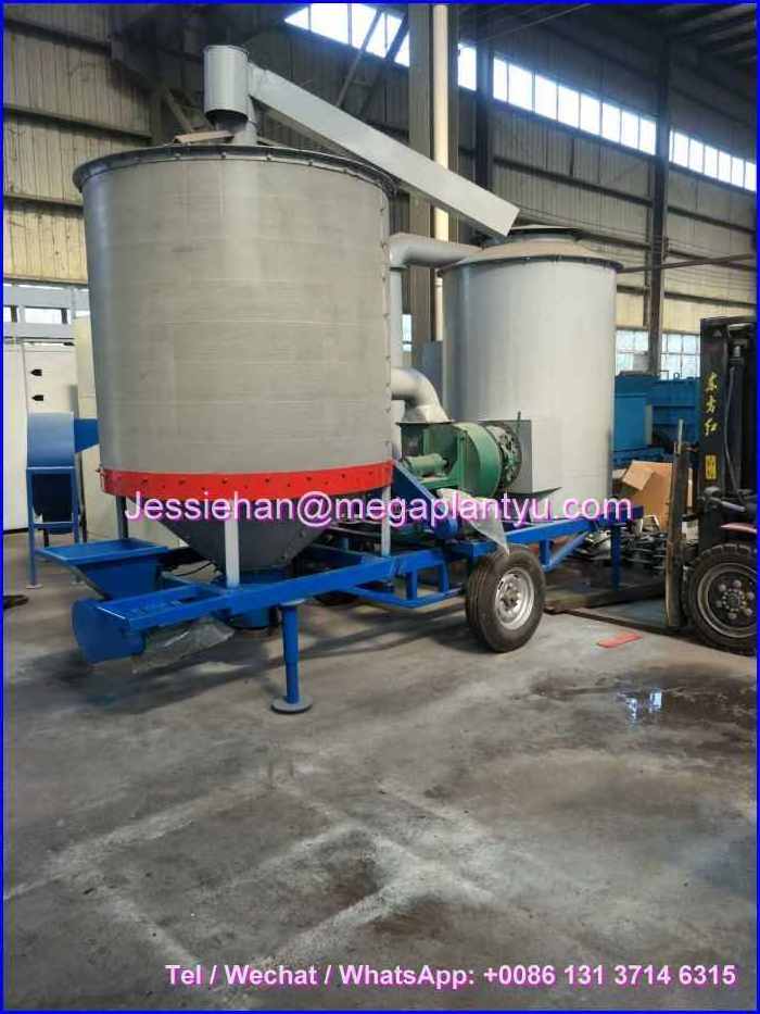 Zhengzhou factory price 20TPD mobile rice seed paddy dryer