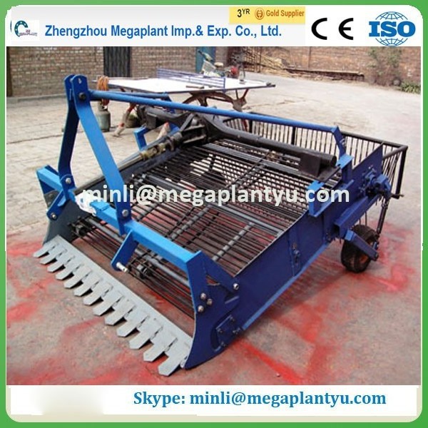 single-row sweet potato harvester machine used for tractor for sale