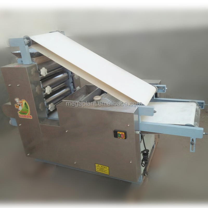 Dumpling wrapper machine/small dough sheeter machine/spring roll pastry sheet making machine