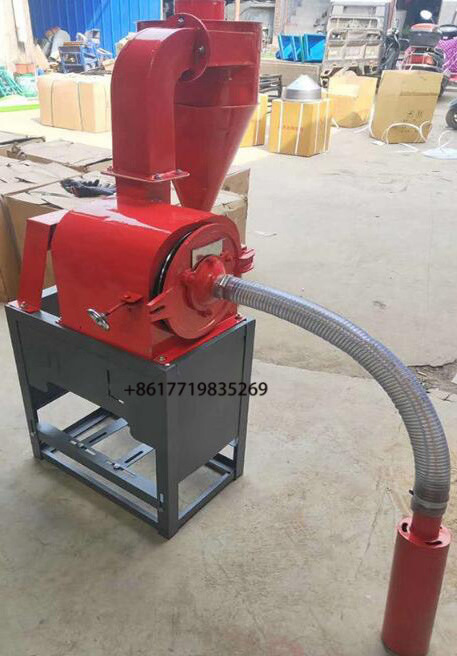 Self-suction corn grain milling machine corn soybean feed grinder