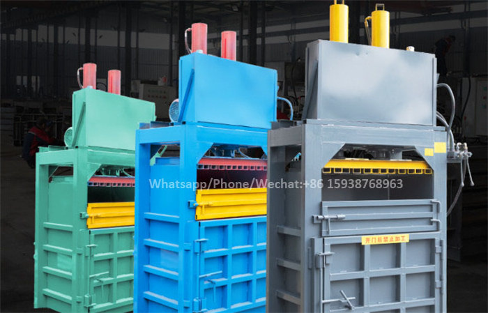 Aluminum Can Baler For Sale/vertical Baler Machine For Used Clothing Compactor Machine