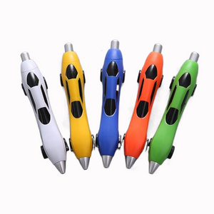 MEGA Car Shape Promotional Metal Pen with Logo Customized Custom Black Plastic Roller Ballpoint Pens