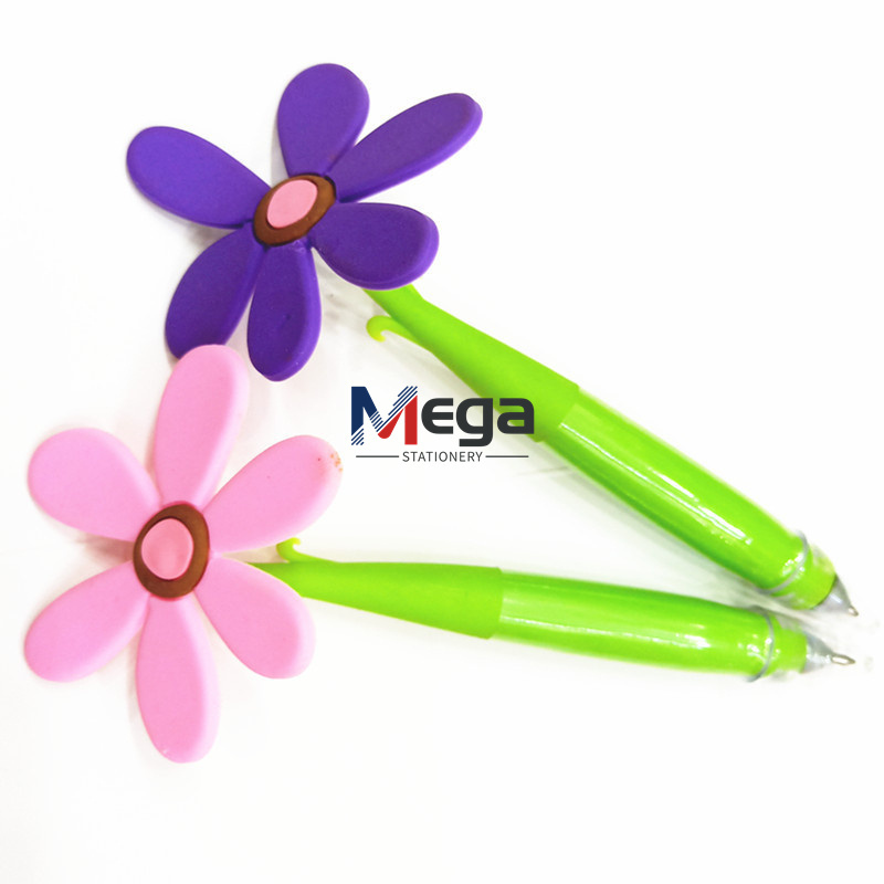 mega Novelty Cute Flower Pot Ball Pen Lovely Sunflower Emulation Creative Ballpoint Flower Ballpoint Pen