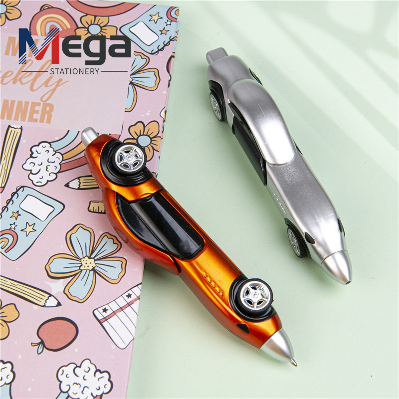 MEGA High Quality Multifunctional customized LOGO roller tip 0.5mm fancy car shaped pens for children