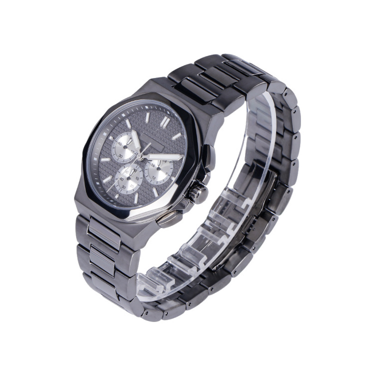 Stainless steel imported quartz watch custom watch for men relojes hombre