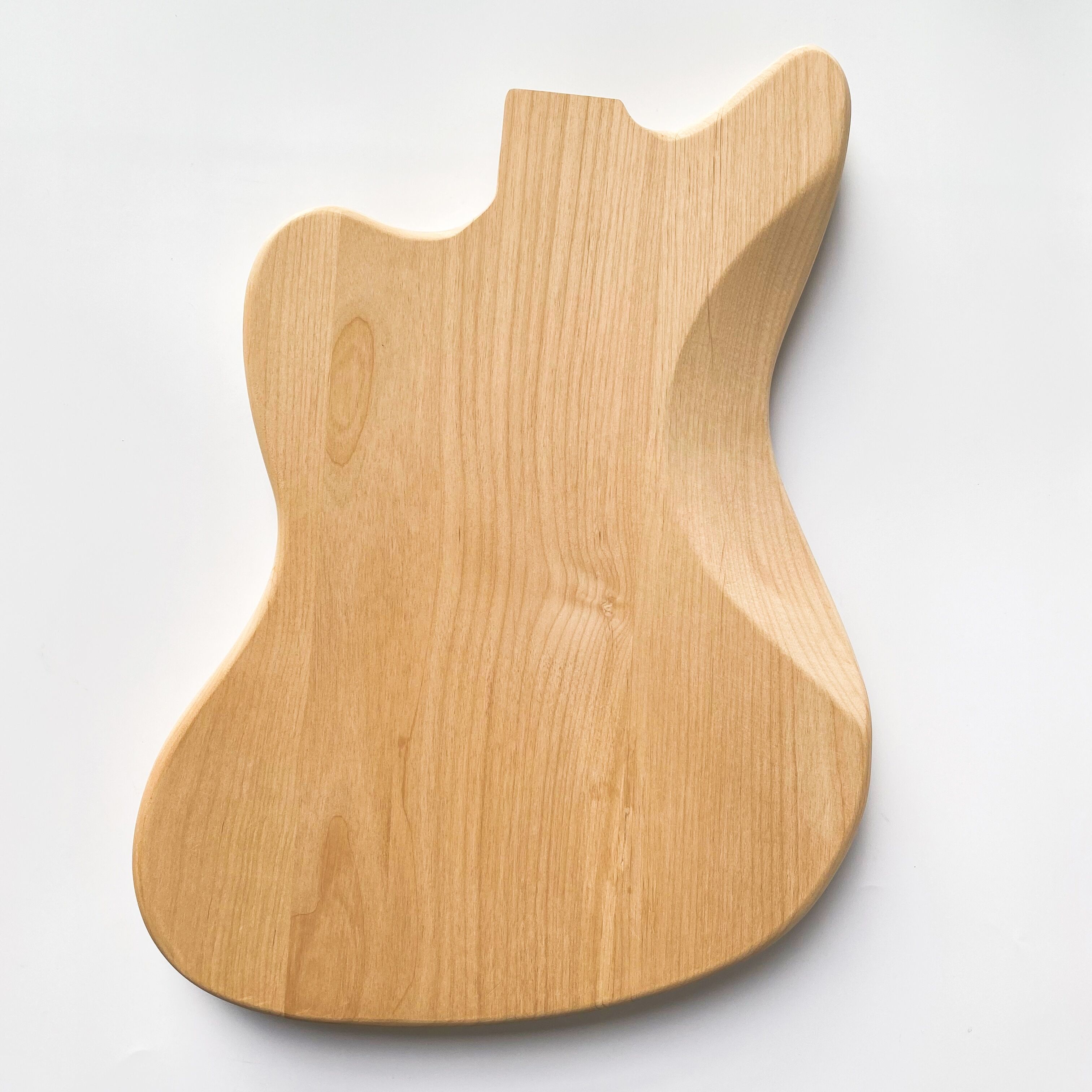 Unfinished Alder Leopard Style Electric Guitar body for DIY Guitar Building kits