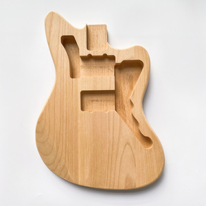 Unfinished Alder Leopard Style Electric Guitar body for DIY Guitar Building kits