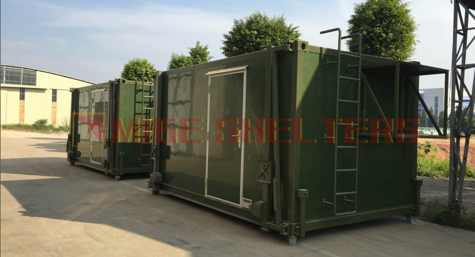 2024 factory hot sale durable stainless steel foldable Outdoor container shelter Aluminum Conatiners EMI EMC Shelters