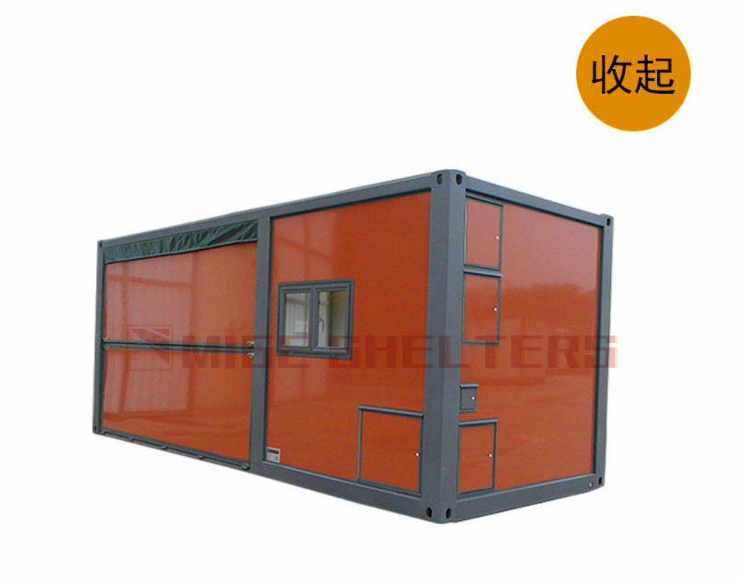 Factory hot sale prefab foldable expandable hydraulic containers home durable Pre Fabricated Houses