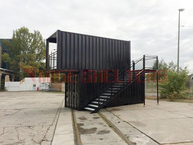 MEGE container house demountable hut 5 bedroom shipping container house apartment prefab villa prefabricated house modular hotel