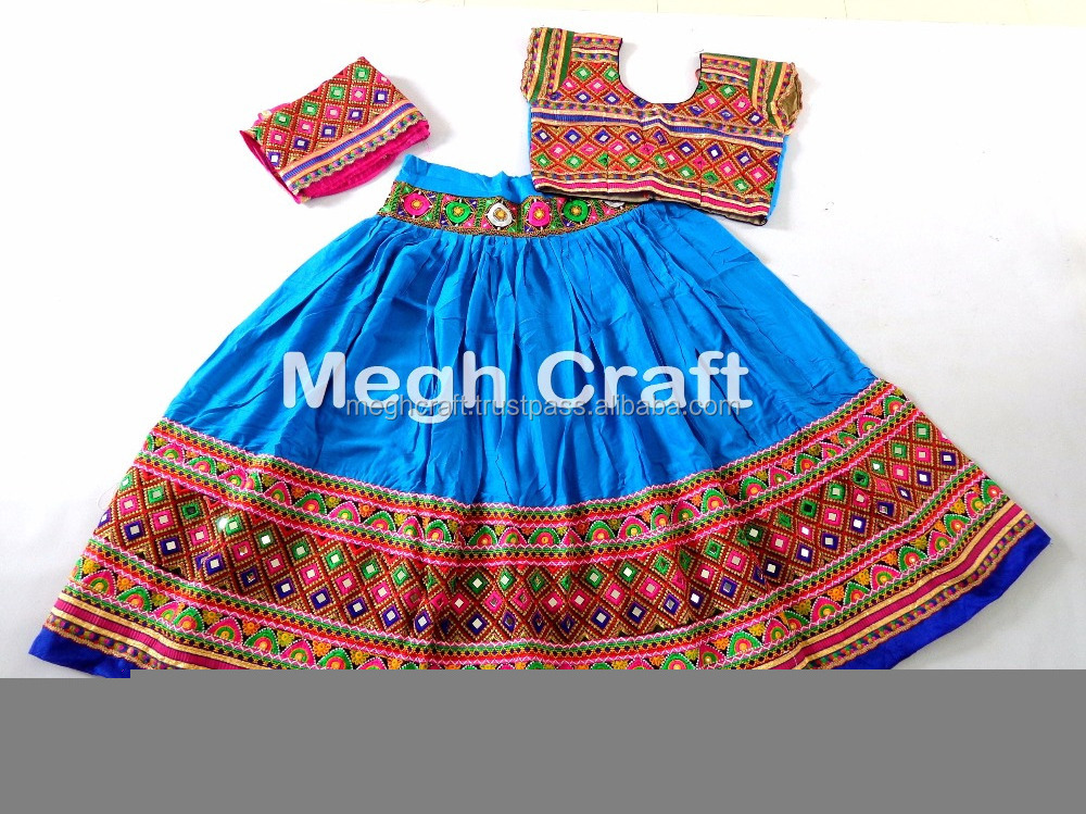 Girls Lehenga Chaniya Choli - fancy Girls Lehenga choli-ghagra choli-navratri garba dance dress