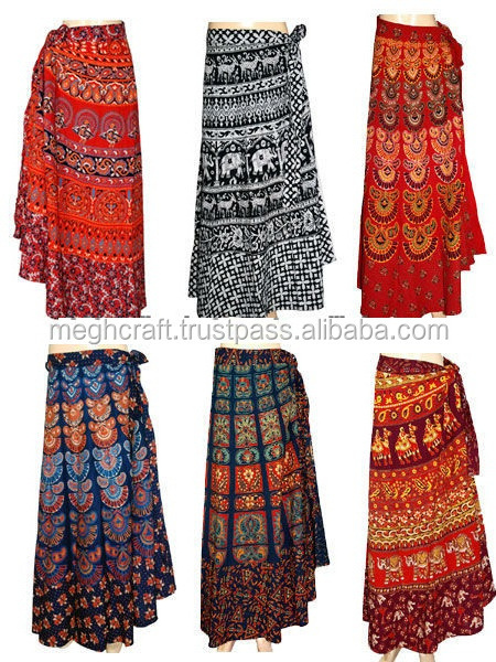 Ladies Lungi | Body cover Long Cotton Wrap Around Skirt-Pure Cotton Wrap Around Skirt