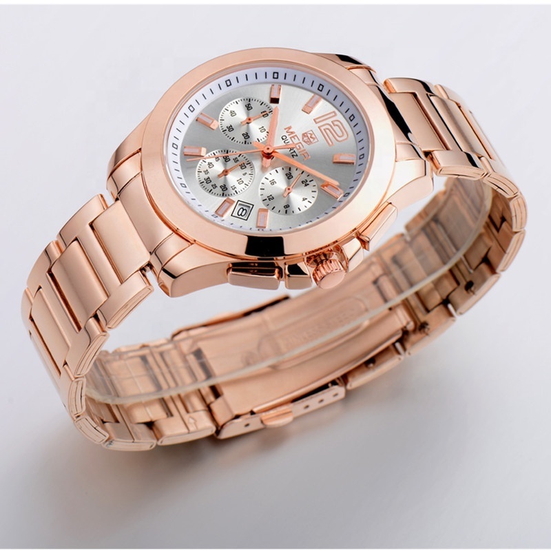 Megir 5006 concise style business watches men hand watch in wristwatches for male