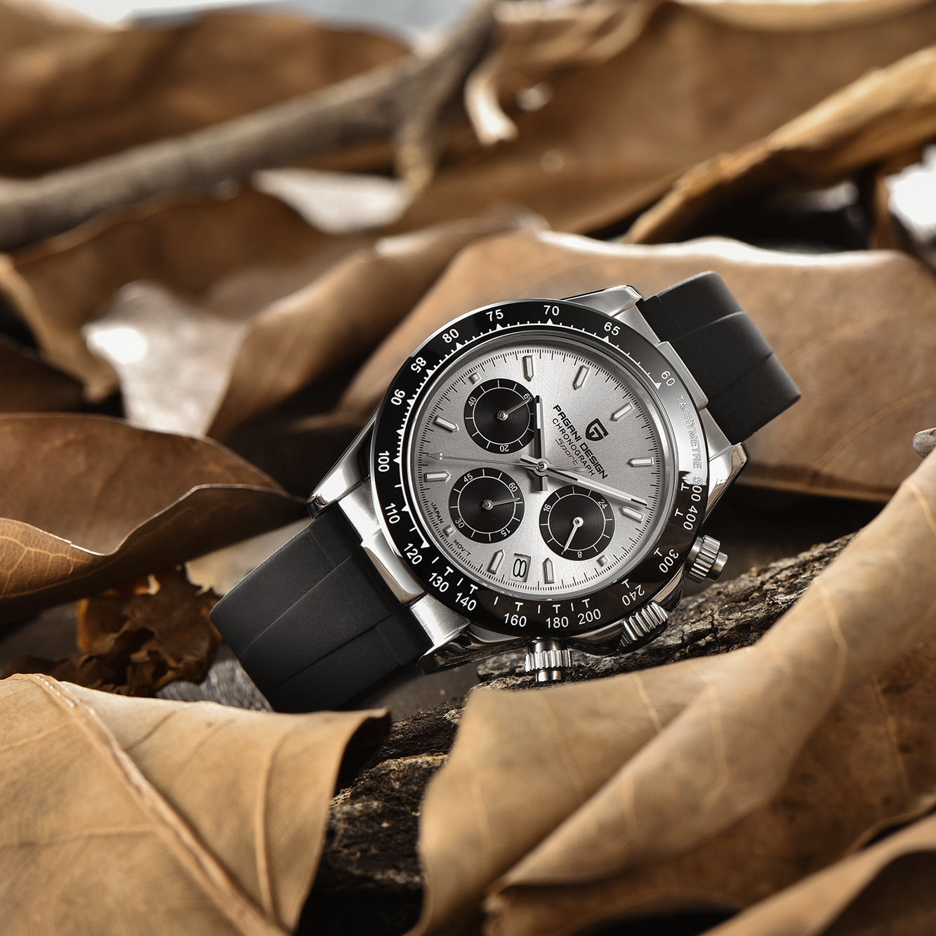 PAGANI Design 1664 Chronograph Watch Relojes De Cuarzo Timepiece 316L Stainless Steel 50M Waterproof Quartz Watches