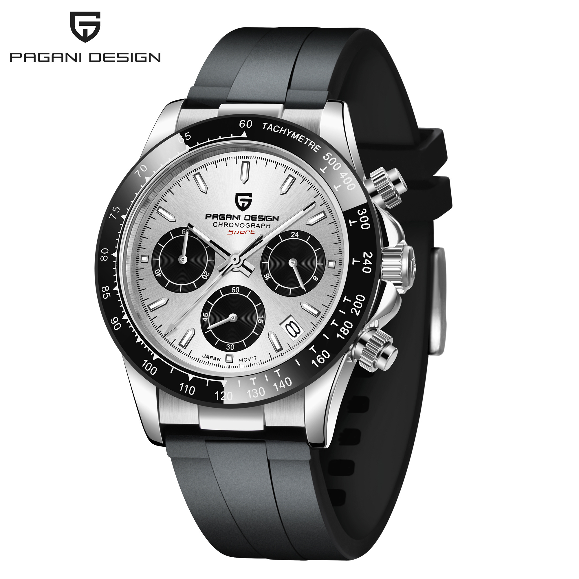 PAGANI Design 1664 Chronograph Watch Relojes De Cuarzo Timepiece 316L Stainless Steel 50M Waterproof Quartz Watches