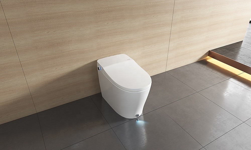 DB80 Modern Intelligence Smart Toilet 	bidet smart toilet with remote automatic WC Toilet Soft Close Lid