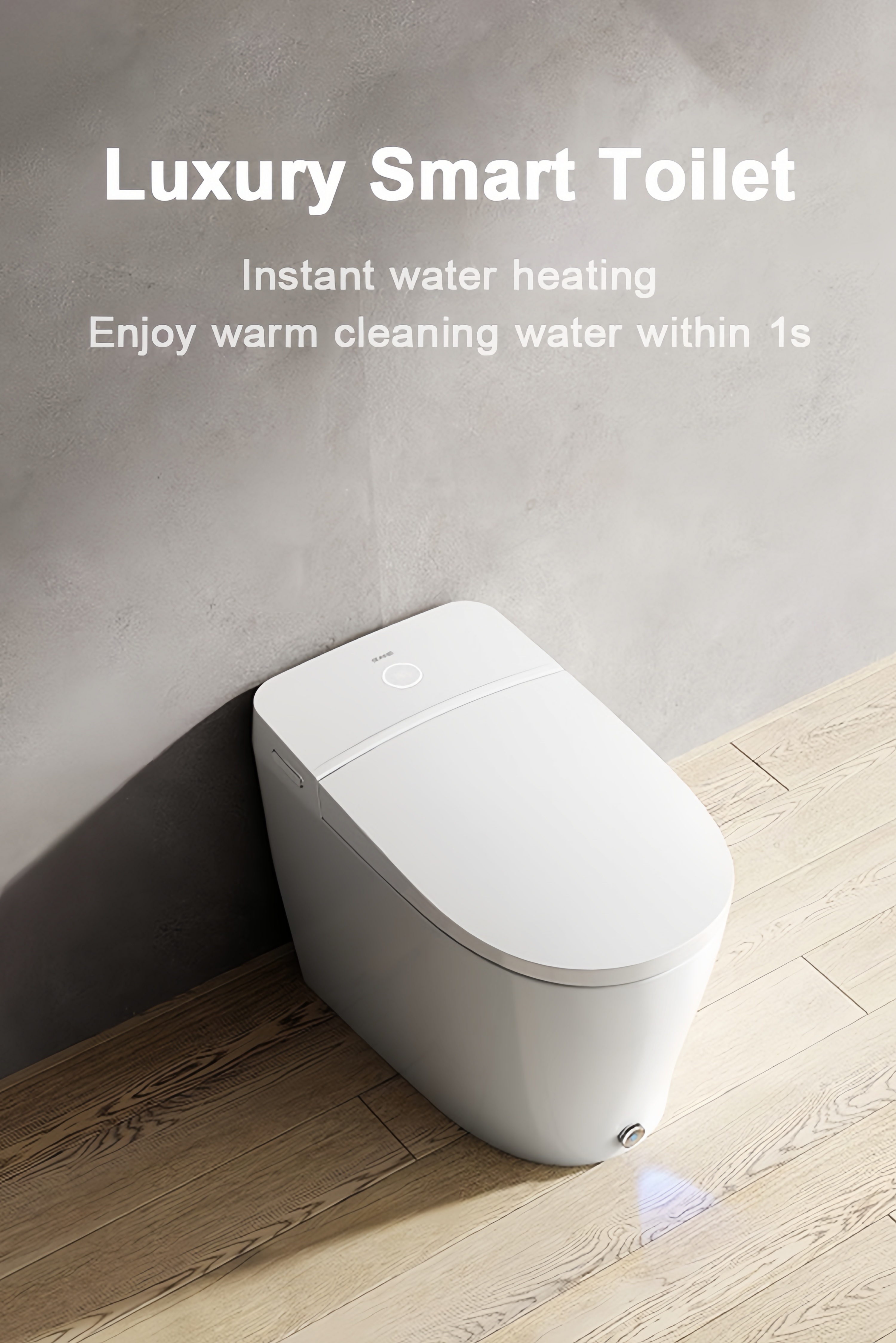 07J Chinese Low Price Smart Electric Toilet High Quality Intelligent Toilet Soft Close Bidet Seat