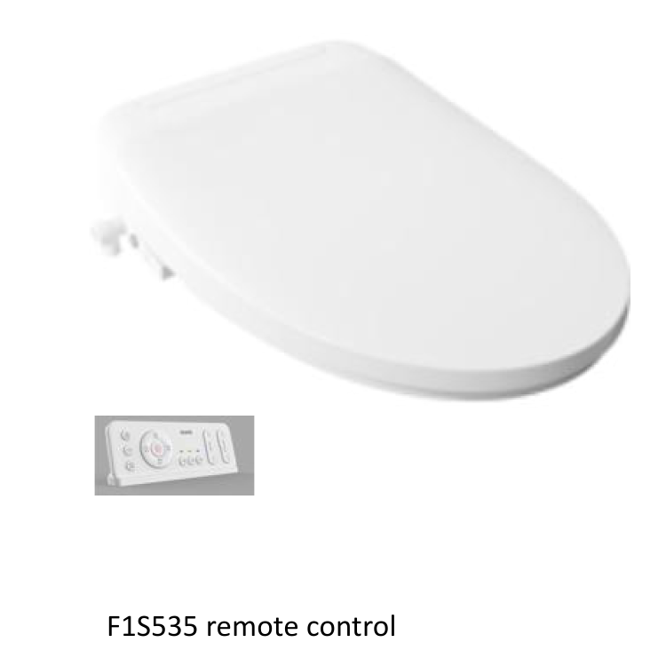 F1S535 APP control siphon jet flushing wc electronic smart toilet bidet set heated seat electric bidet toilet seat