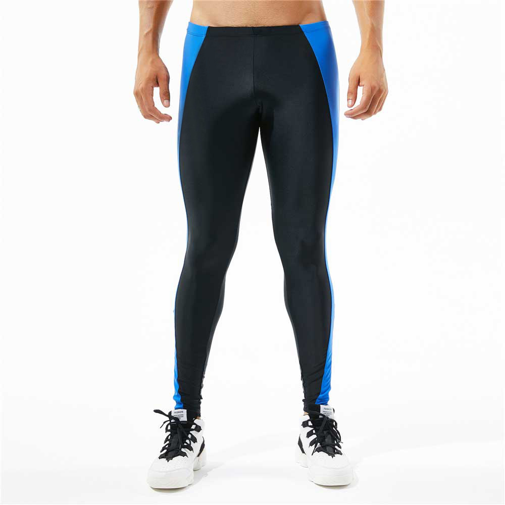 Men Sports Tights Legging Fitness Yoga Basketball Compression Athletic Long Bodybuilding Gym Jogging Skins Pants