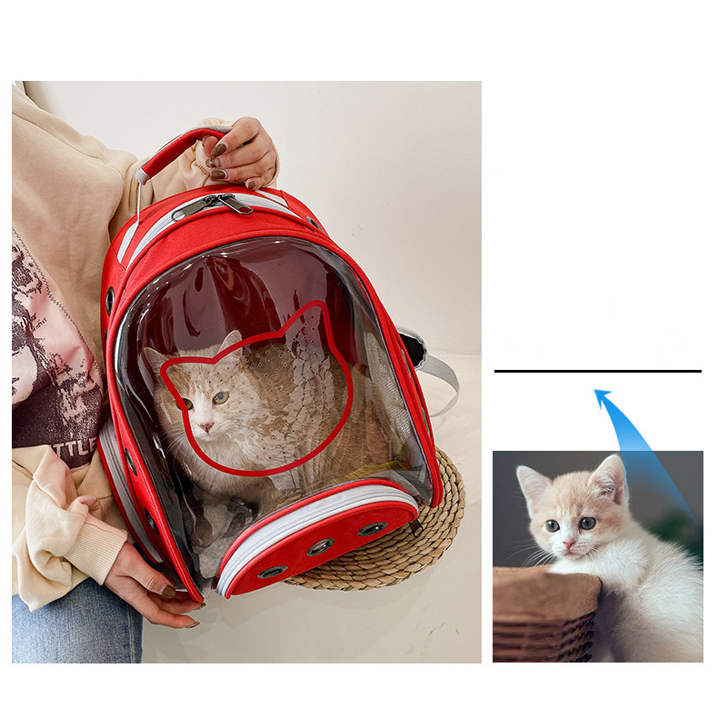 Wholesale Transparent Bubble Space Capsule Pet Cat Carrying Carrier Backpack Pet Travel Carrier Bag