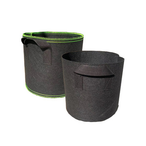 High Strength Fabric Planter Pot 1 Gallon 2 Gallon 3 Gallon 10 Gallon 100 Gallon Nonwoven Tree Grow Bag