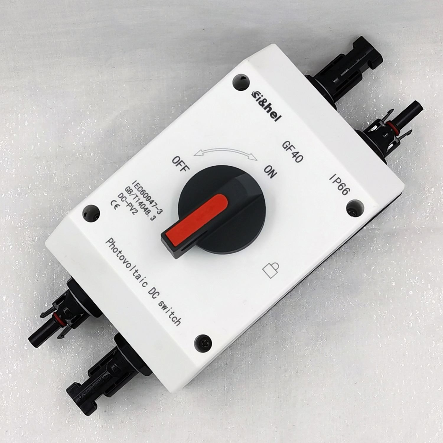 3 phase solar dc pv isolator switch and  1000v dc 32A 4 pole solar pv isolator switch dc disconnect switch