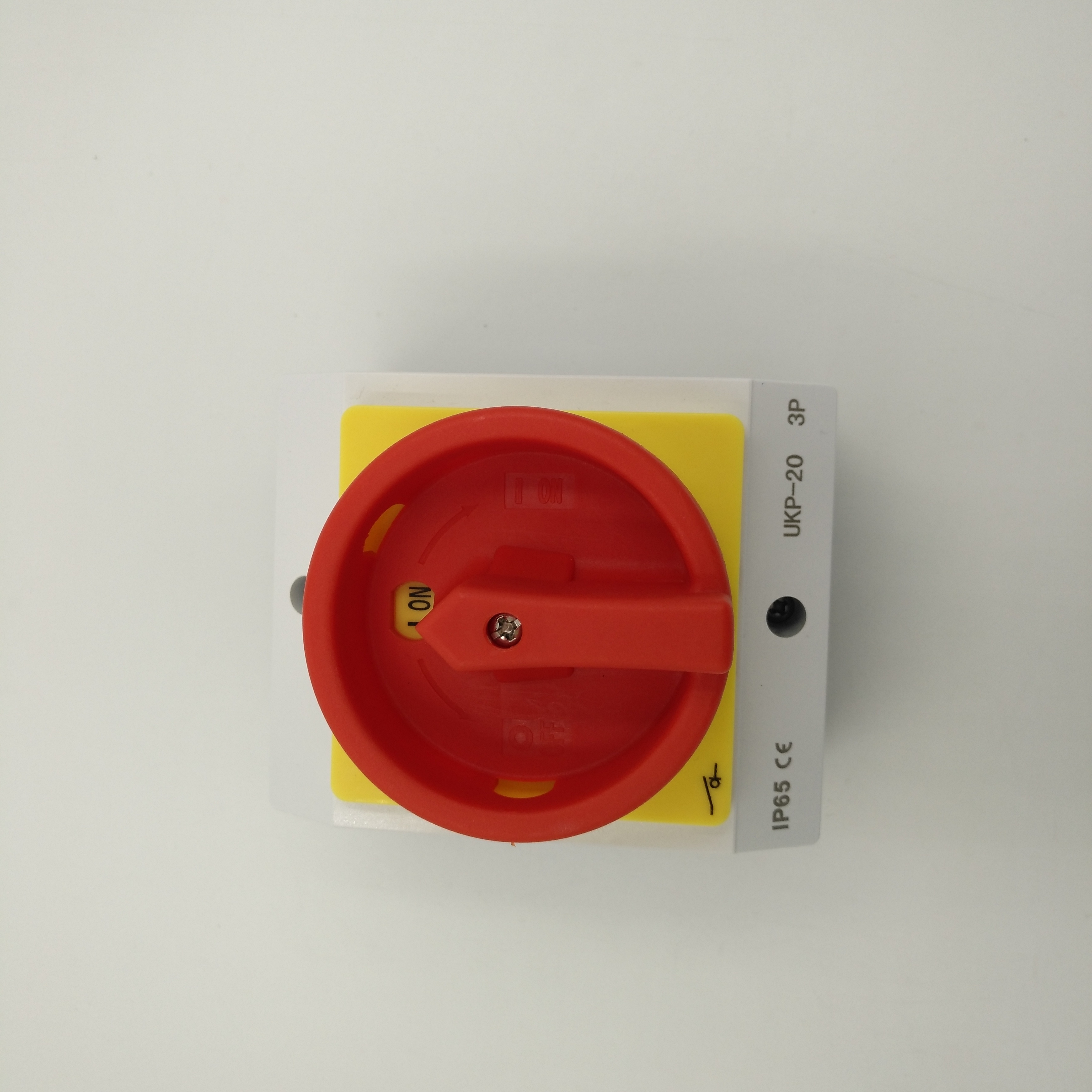 IP65 waterproof of Power main switch  rotary isolator switch 3 phase 20a with 3 pole disconnect switch