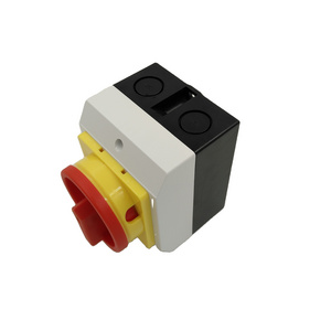 IP65 waterproof of Power main switch  rotary isolator switch 3 phase 20a with 3 pole disconnect switch