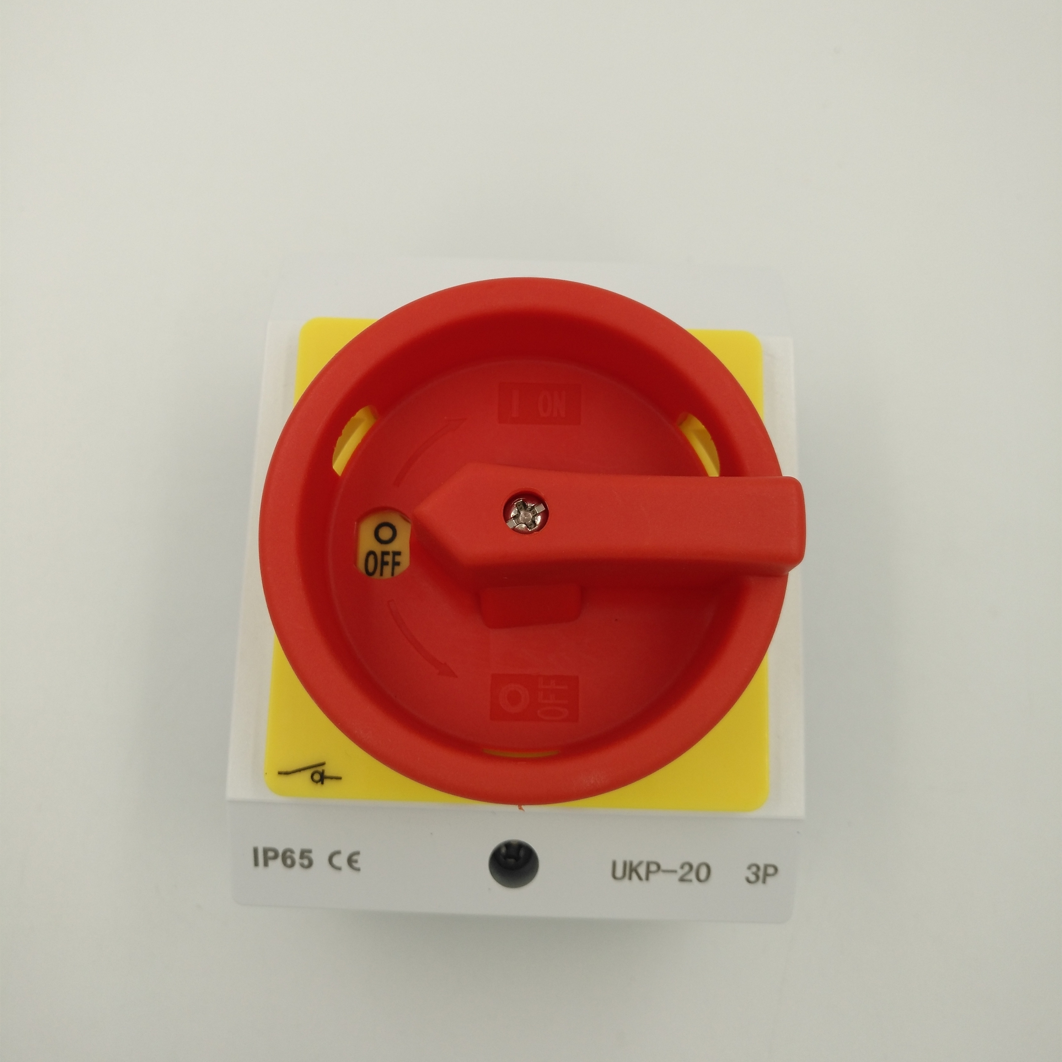 IP65 waterproof of Power main switch  rotary isolator switch 3 phase 20a with 3 pole disconnect switch