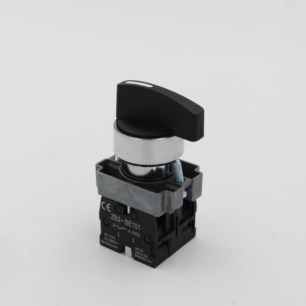 22mm selector switch 3 position XB2-BJ53 with selector switch 3 position