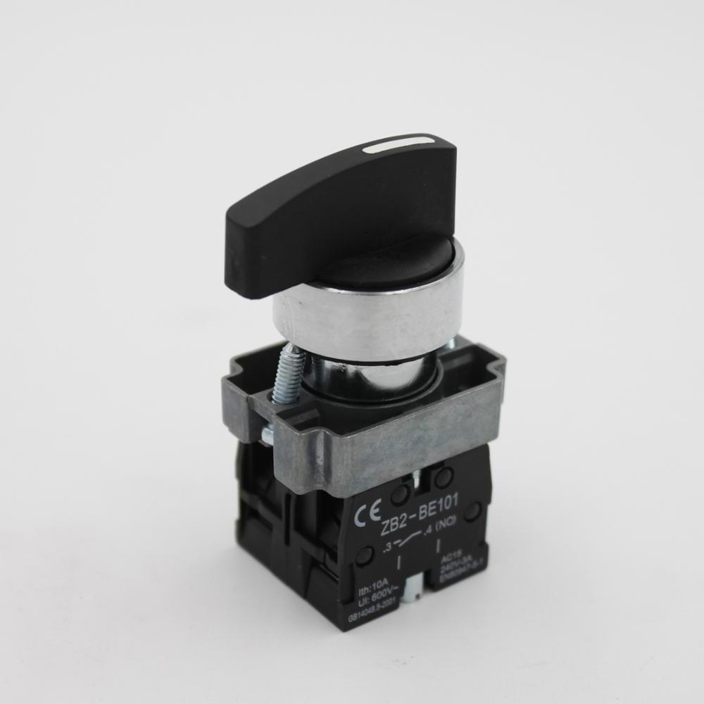 22mm selector switch 3 position XB2-BJ53 with selector switch 3 position